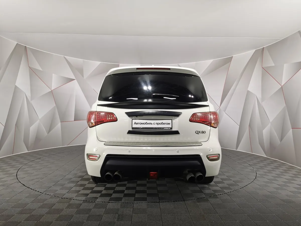 Infiniti QX80 5.6 АТ AWD (405 л.с.) Белый в АВИЛОН. Слайд №8