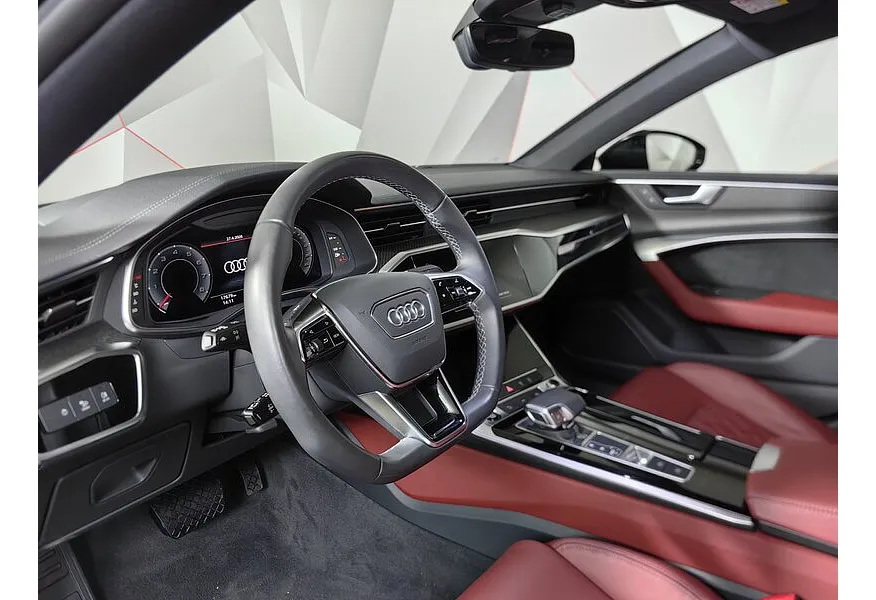 Audi A7 45 TFSI quattro S tronic (245 л.с.) S-line Black Samurai Черный в АВИЛОН. Слайд №19