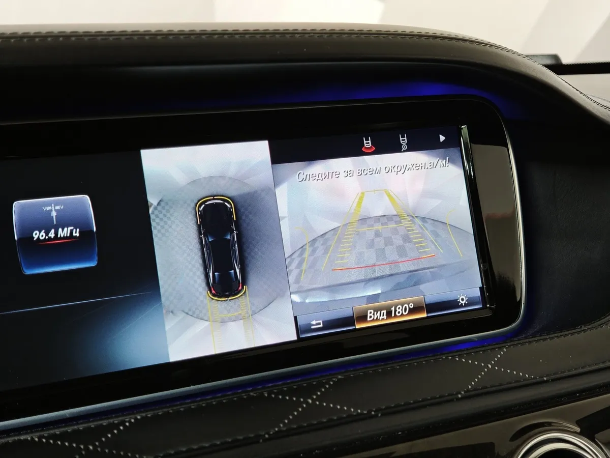 Mercedes-Benz S-Класс S 500 7G-Tronic Plus 4Matic длинная база (455 л.с.) Черный в АВИЛОН. Слайд №22
