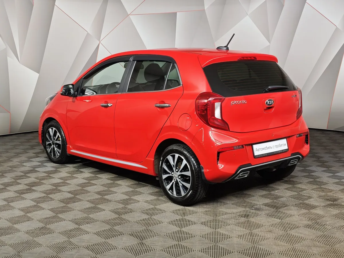 Kia Picanto 1.2 MPI AT (84 л.с.) GT Line Красный в АВИЛОН. Слайд №4