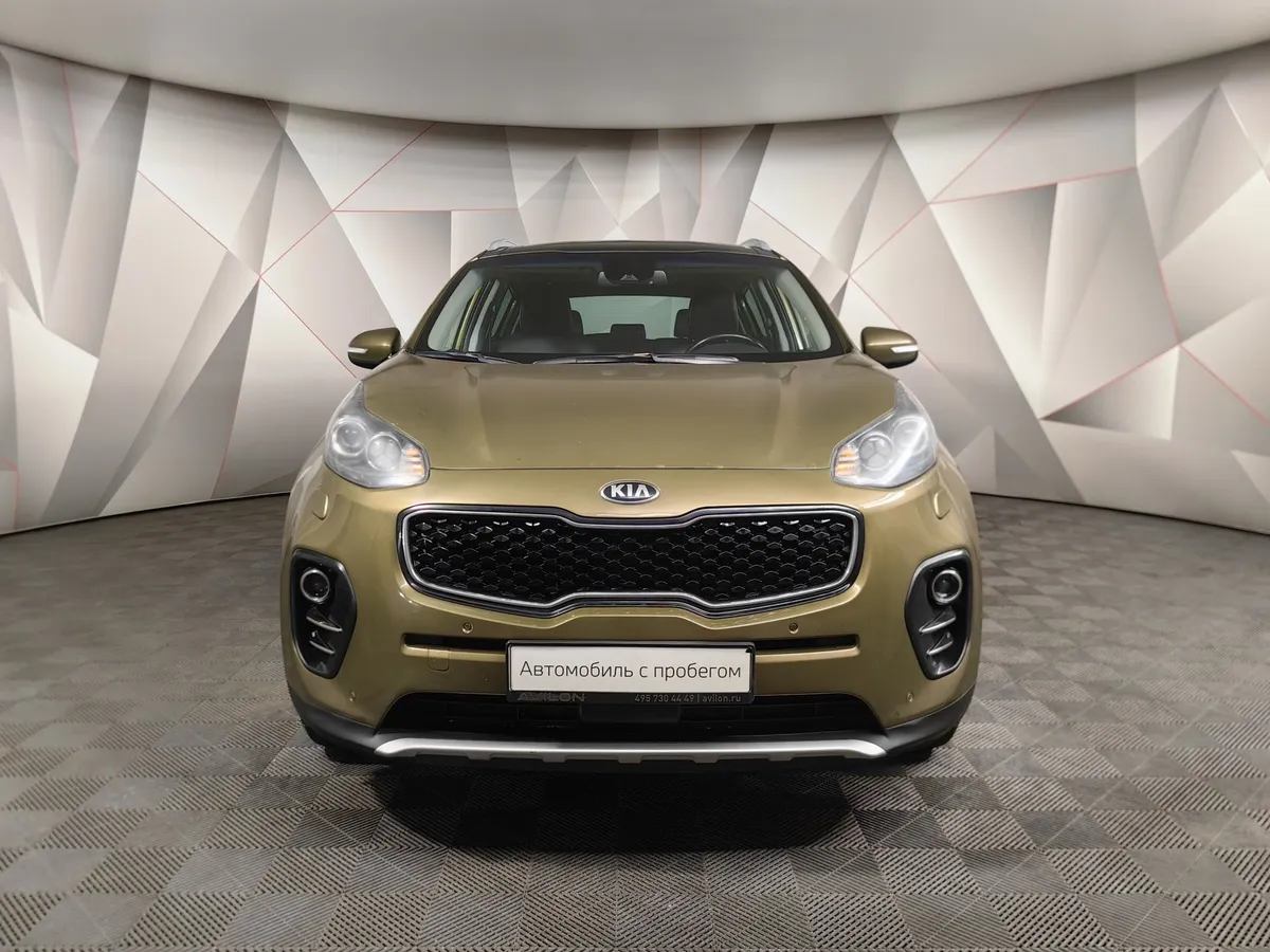 Kia Sportage 2.0 CRDi AT 4WD (185 л.с.) Premium Желтый в АВИЛОН. Слайд №7