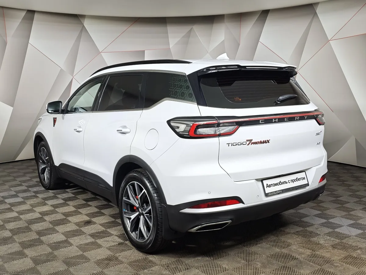 Chery Tiggo 7 Pro Max 1.6 DCT 4WD (150 л.с.) Ultra Белый в АВИЛОН. Слайд №4