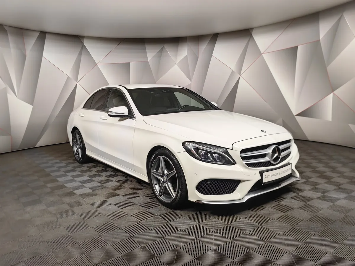 Mercedes-Benz C-Класс C 200 9G-TRONIC 4MATIC (184 л.с.) Особая серия Белый в АВИЛОН. Слайд №3