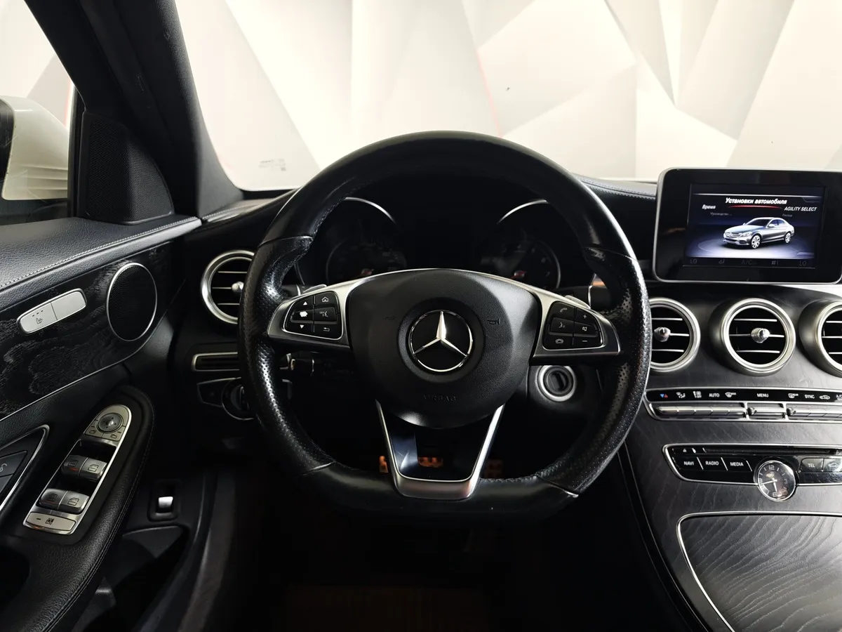 Mercedes-Benz C-Класс C 180 9G-Tronic (150 л.с.) Белый в АВИЛОН. Слайд №20