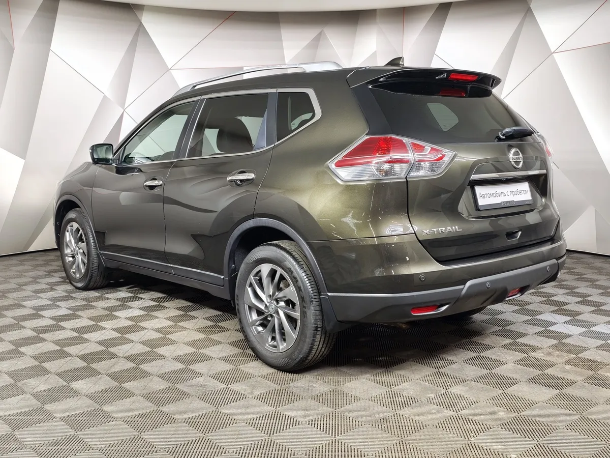 Nissan X-Trail 2.5 CVT AWD (171 л.с.) Зеленый в АВИЛОН. Слайд №4