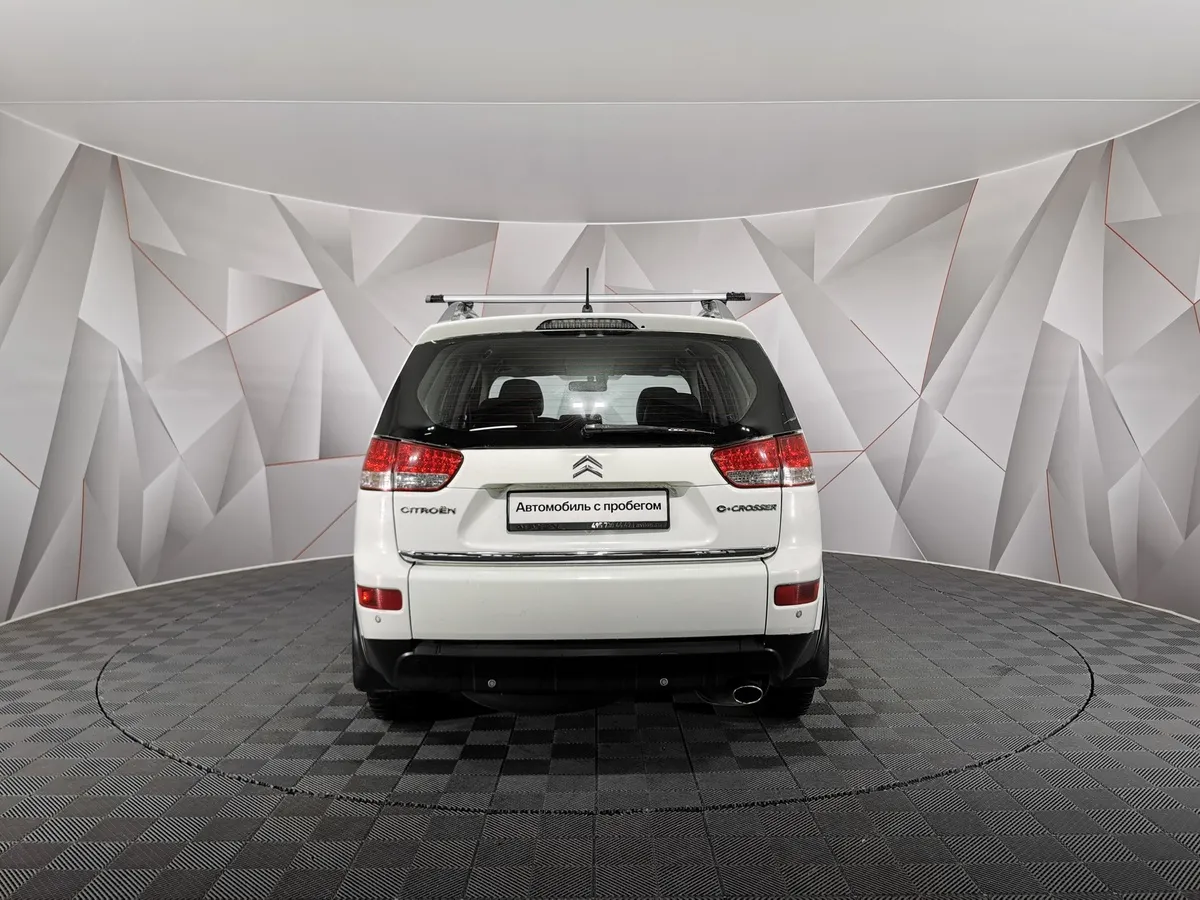Citroen C-Crosser 2.4 CVT 4WD (170 л.с.) Белый в АВИЛОН. Слайд №8