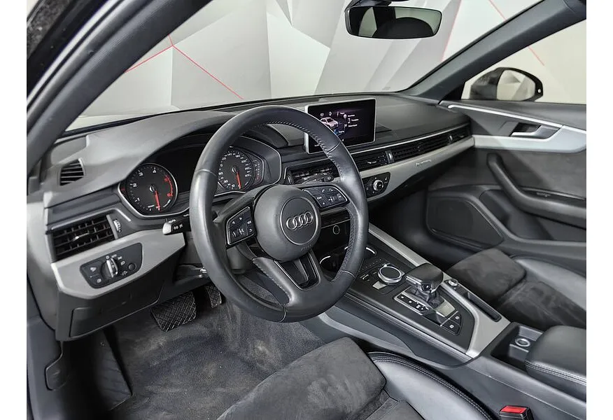 Audi A4 2.0 TDI S tronic quattro (190 л.с.) Sport Черный в АВИЛОН. Слайд №18