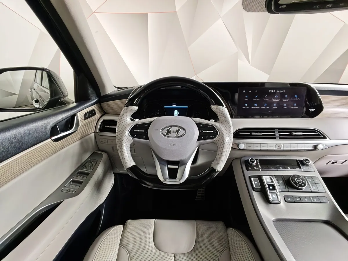 Hyundai Palisade 3.8 АТ 4WD (249 л.с.) 7 мест Calligraphy Черный в АВИЛОН. Слайд №20