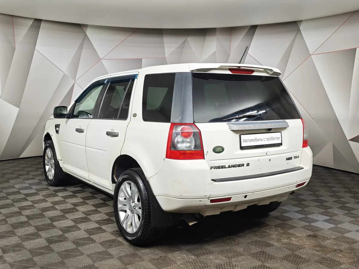 Land Rover Freelander 2.2 TD AT (160 л.с.) Белый в АВИЛОН. Слайд №4