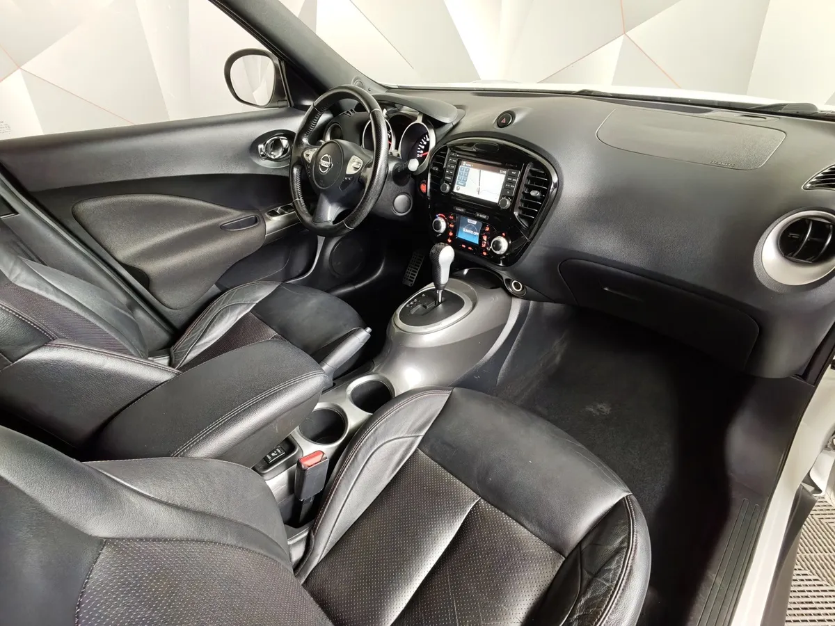 Nissan Juke 1.6 turbo CVT AWD (190 л.с.) Белый в АВИЛОН. Слайд №12