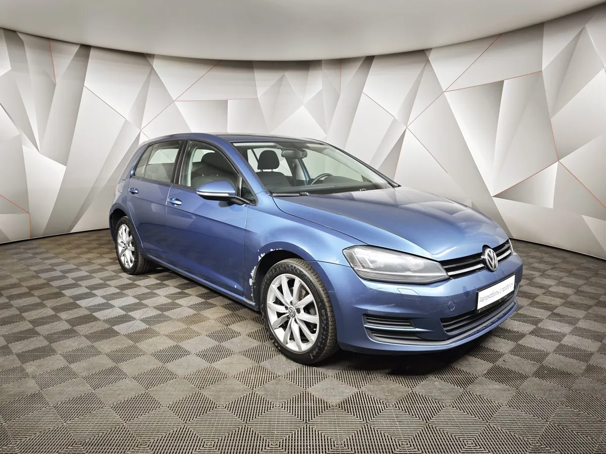 Volkswagen Golf 1.4 TSI МТ (125 л.с.) Comfortline Голубой в АВИЛОН. Слайд №3