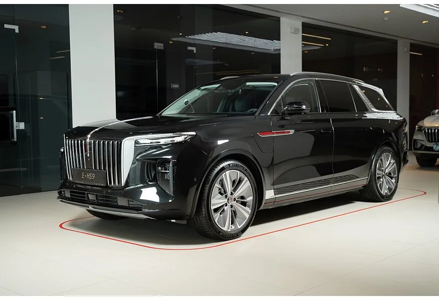 Hongqi E-HS9 AT 4WD (551 л.с.) 6 мест Делюкс Черный в АВИЛОН. Слайд №10