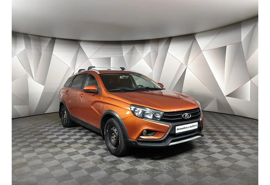 ВАЗ (Lada) Vesta 1.8 AMT (122 л.с.) Оранжевый в АВИЛОН. Слайд №3