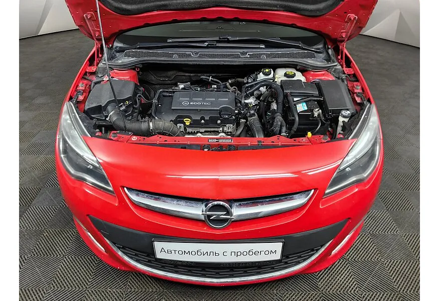 Opel Astra 1.4 Turbo AT (140 л.с.) Красный в АВИЛОН. Слайд №19