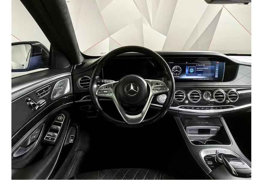Mercedes-Benz S-Класс S 450 9G-Tronic 4Matic (367 л.с.) Черный в АВИЛОН. Слайд №20