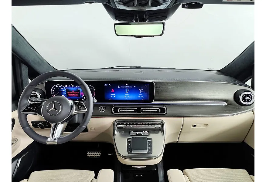 Mercedes-Benz V-Класс V 300 d L3 4MATIC 9G-TRONIC (237 л.с.) Exclusive Черный в АВИЛОН. Слайд №2