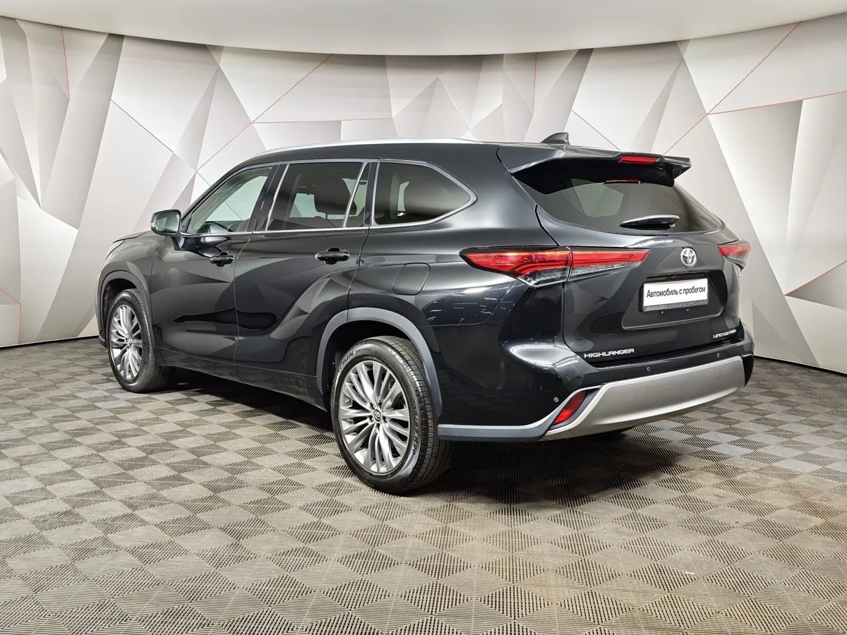 Toyota Highlander 2.0T AT 4WD (248 л.с.) Noble Version Черный в АВИЛОН. Слайд №4