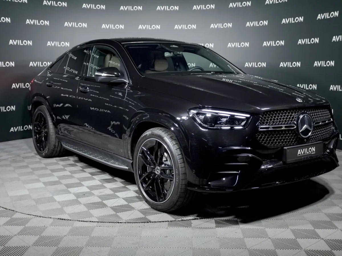 Mercedes-Benz GLE Купе 450 d 4MATIC 9G-TRONIC (367 л.с.) Черный в АВИЛОН. Слайд №2