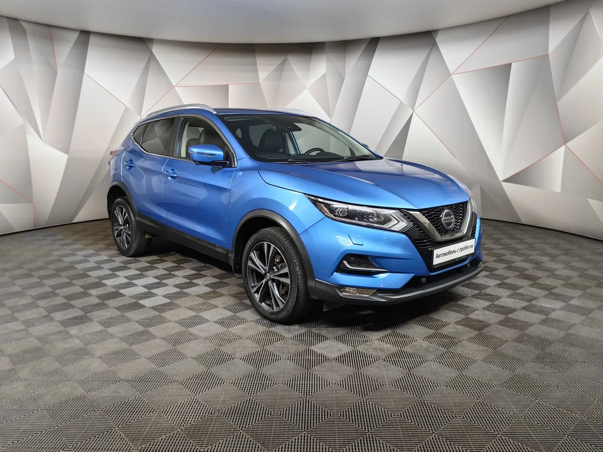 Nissan Qashqai 2.0 CVT (144 л.с.) Голубой в АВИЛОН. Слайд №3