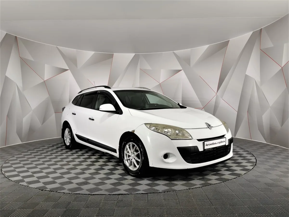 Renault Megane 1.5 dCi MT (90 л.с.) Белый в АВИЛОН. Слайд №3