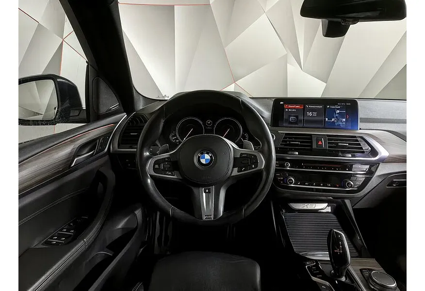 BMW X3 xDrive30d AT (249 л.с.) M Sport Черный в АВИЛОН. Слайд №15
