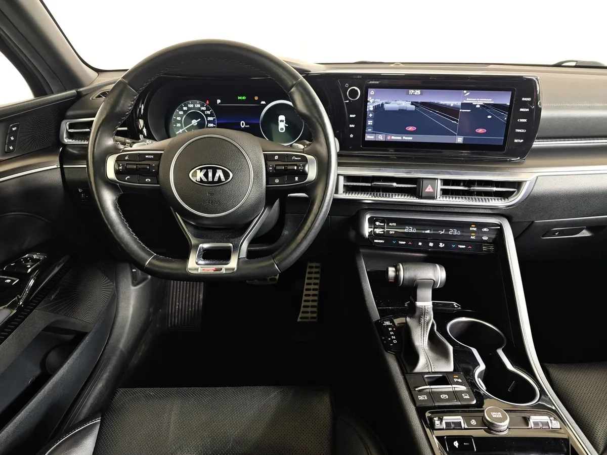 Kia K5 2.5 GDI AT 2WD (194 л.с.) GT Line Plus Черный в АВИЛОН. Слайд №19