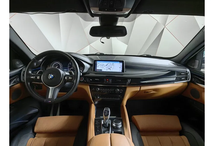 BMW X6 M50d Servotronic (381 л.с.) M Sport Белый в АВИЛОН. Слайд №11