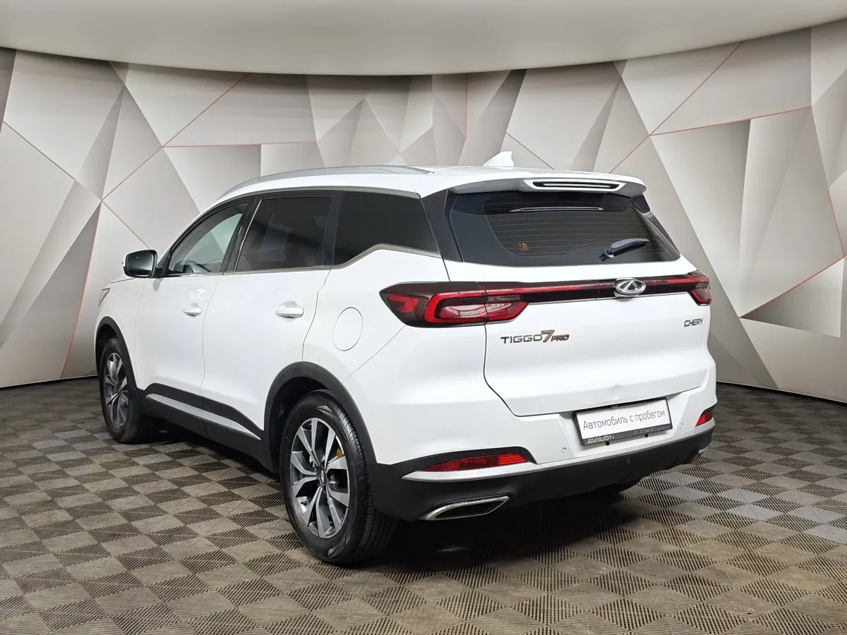 Chery Tiggo 7 Pro 1.5 CTV (147 л.с.) Prestige Белый в АВИЛОН. Слайд №4
