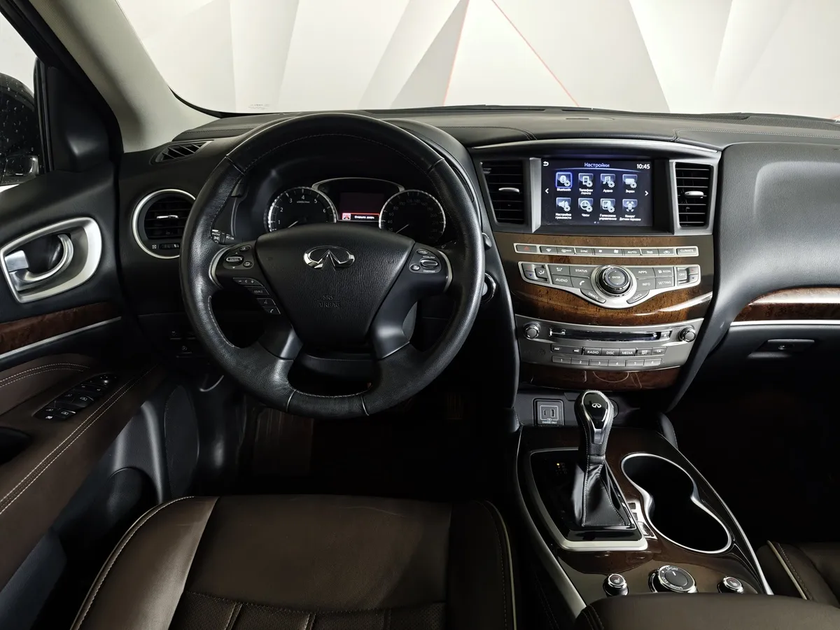 Infiniti QX60 3.5 CVT 4WD (283 л.с.) Premium Белый в АВИЛОН. Слайд №20