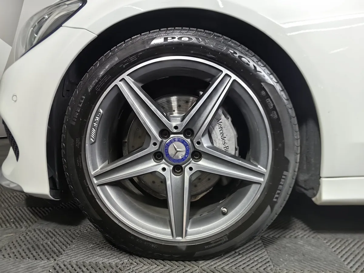 Mercedes-Benz C-Класс C 200 9G-TRONIC 4MATIC (184 л.с.) Особая серия Белый в АВИЛОН. Слайд №9