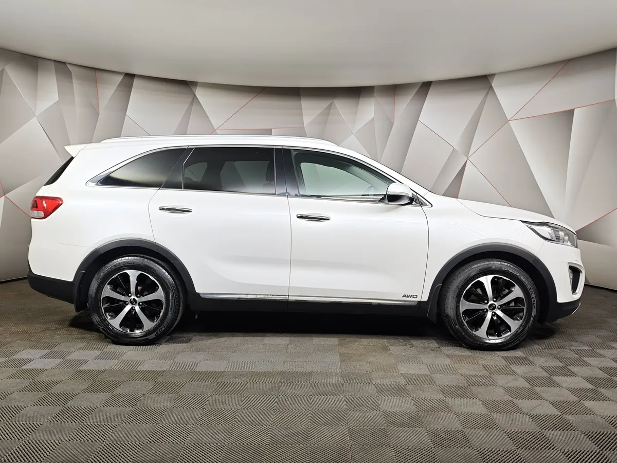 Kia Sorento 2.2 D AT AWD (5 мест) (200 л.с.) Prestige Белый в АВИЛОН. Слайд №6