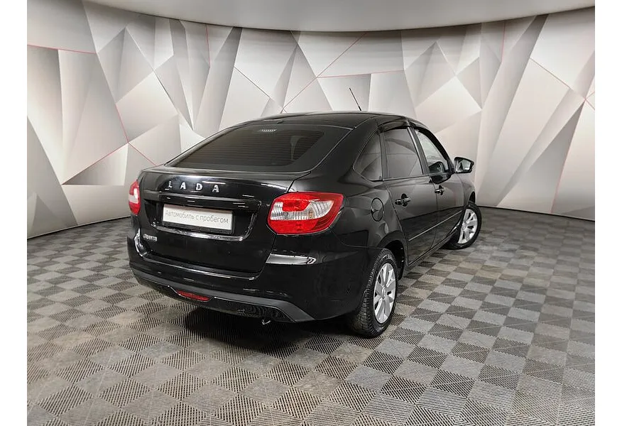 ВАЗ (Lada) Granta 1.6 MT (90 л.с.) Comfort Черный в АВИЛОН. Слайд №2