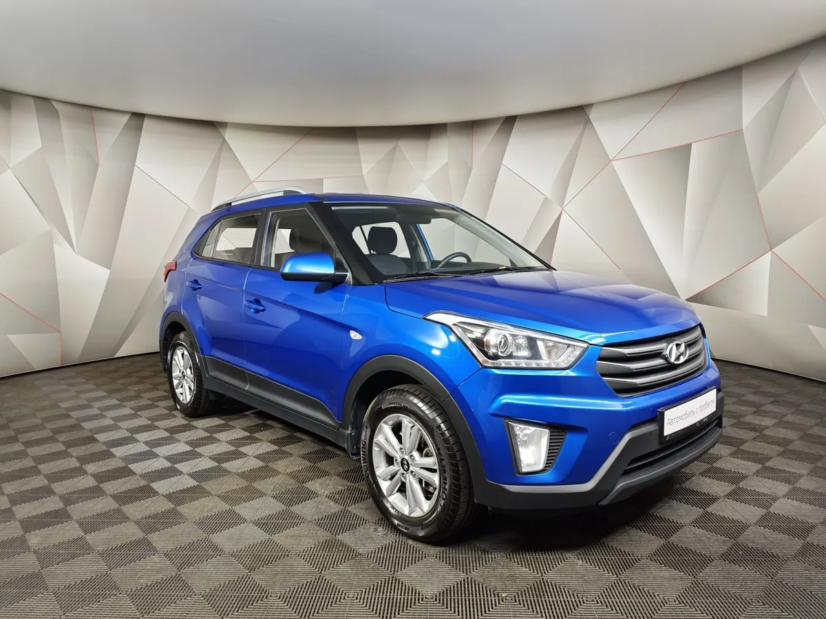 Hyundai Creta 2.0 AT (149 л.с.) Travel Синий в АВИЛОН. Слайд №3