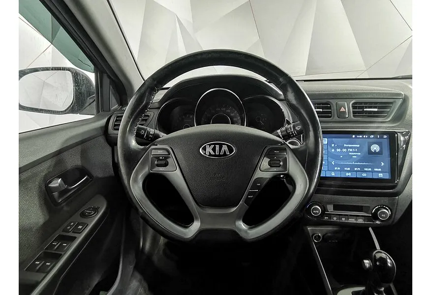 Kia Rio 1.6 AT (123 л.с.) Серый в АВИЛОН. Слайд №19