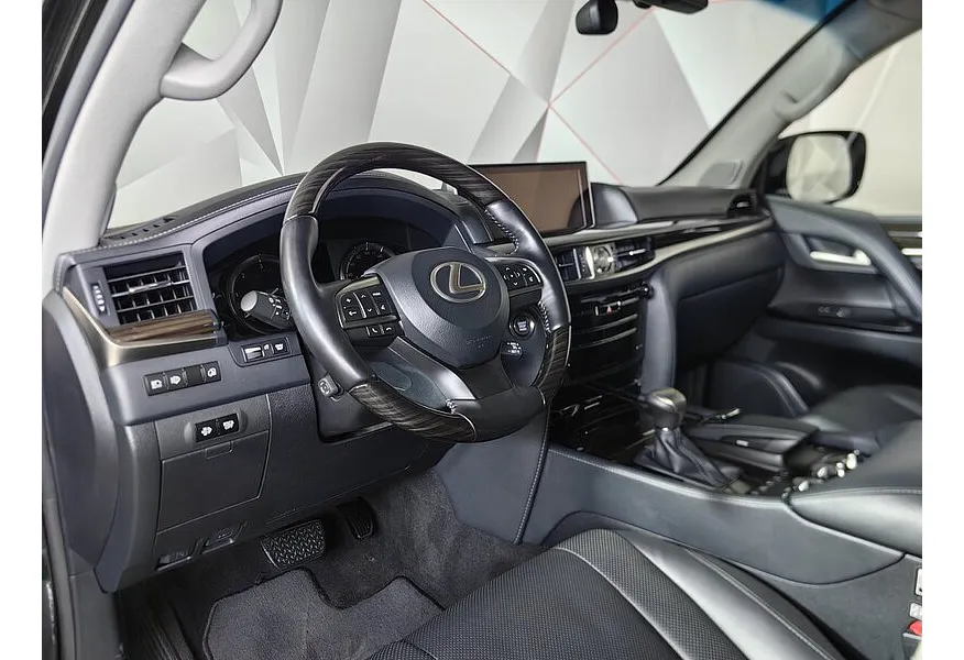 Lexus LX 450d AT (272 л.с.) Черный в АВИЛОН. Слайд №19