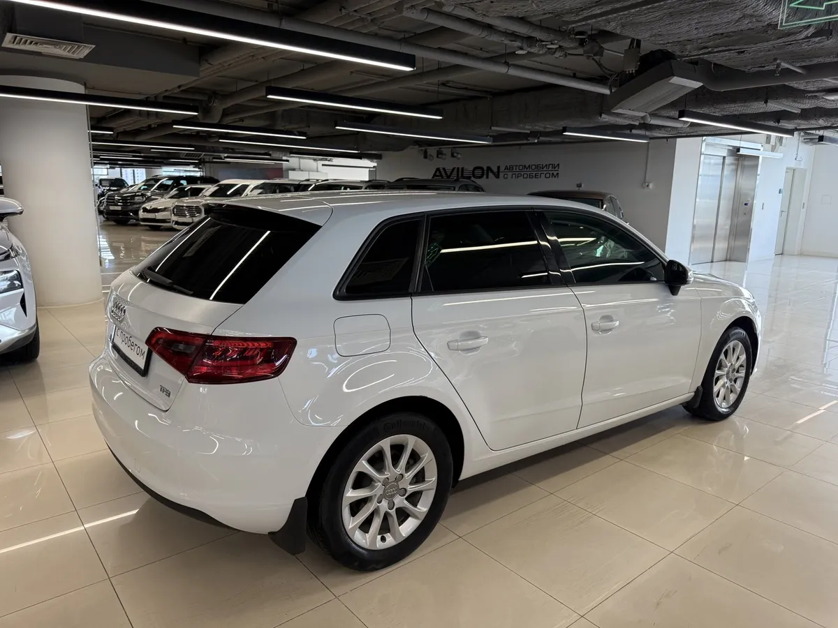 Audi A3 1.4 TFSI S-tronic (125 л.с.) Белый в АВИЛОН. Слайд №5