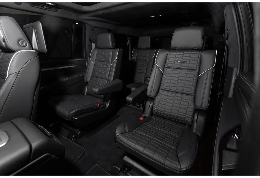 Cadillac Escalade 6.2 ESV AT AWD (420 л.с.) Sport Platinum Черный в АВИЛОН. Слайд №11