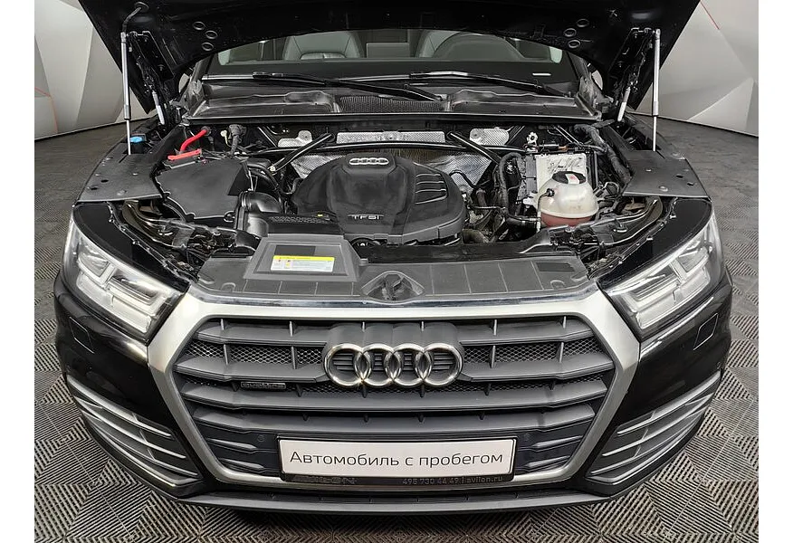 Audi Q5 2.0 TFSI S tronic quattro (249 л.с.) Черный в АВИЛОН. Слайд №11