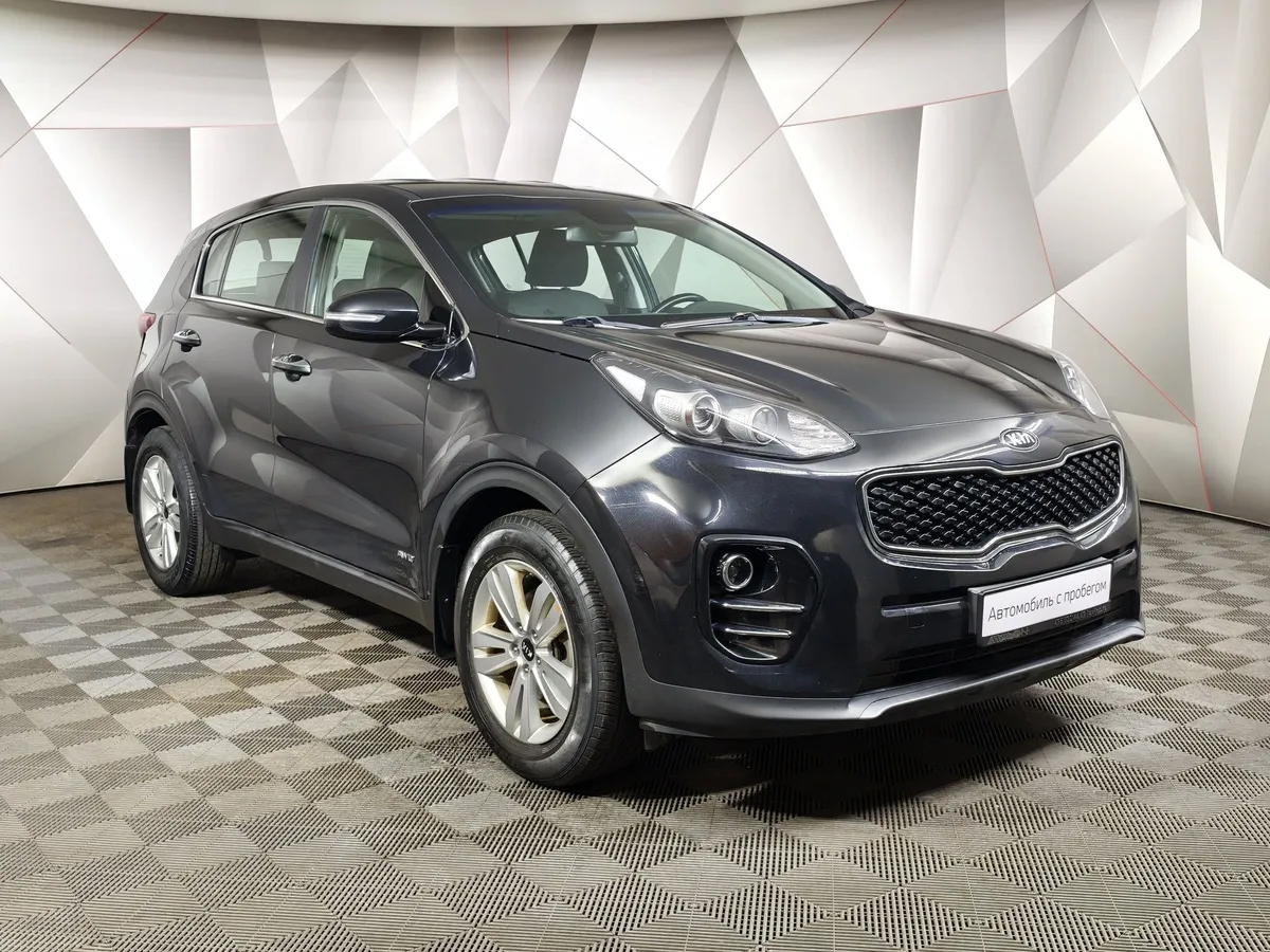 Kia Sportage 2.0 AT 4WD (150 л.с.) Comfort Черный в АВИЛОН. Слайд №3