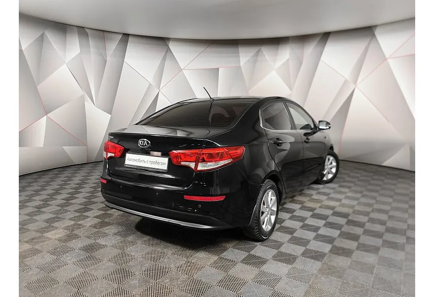 Kia Rio 1.6 AT (123 л.с.) Черный в АВИЛОН. Слайд №2