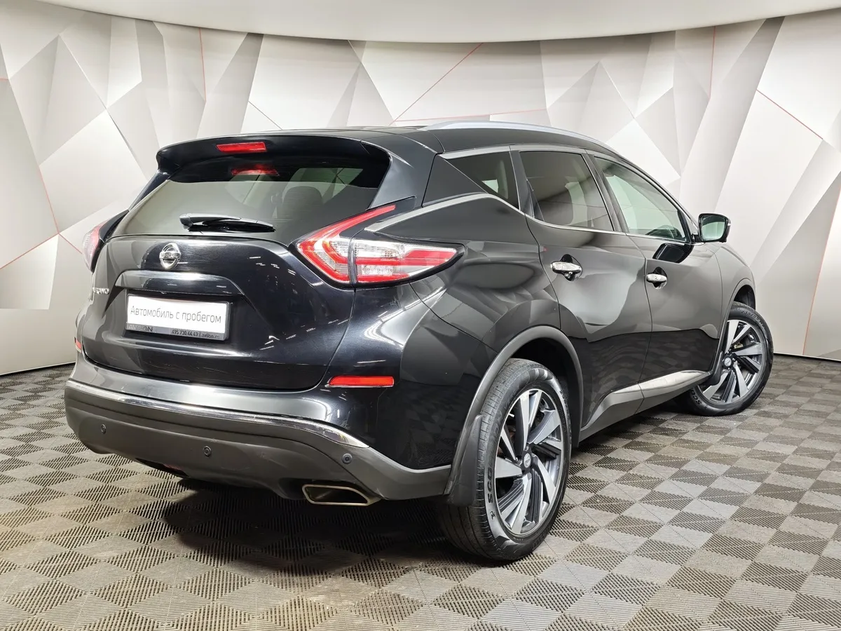 Nissan Murano 3.5 Xtronic AWD (249 л.с.) Черный в АВИЛОН. Слайд №2