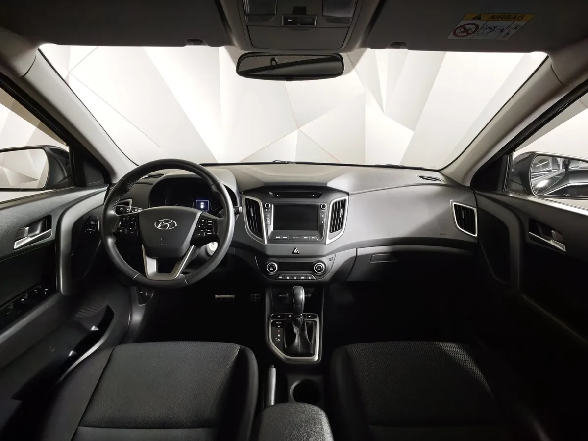 Hyundai Creta 2.0 AT (149 л.с.) Travel Черный в АВИЛОН. Слайд №14