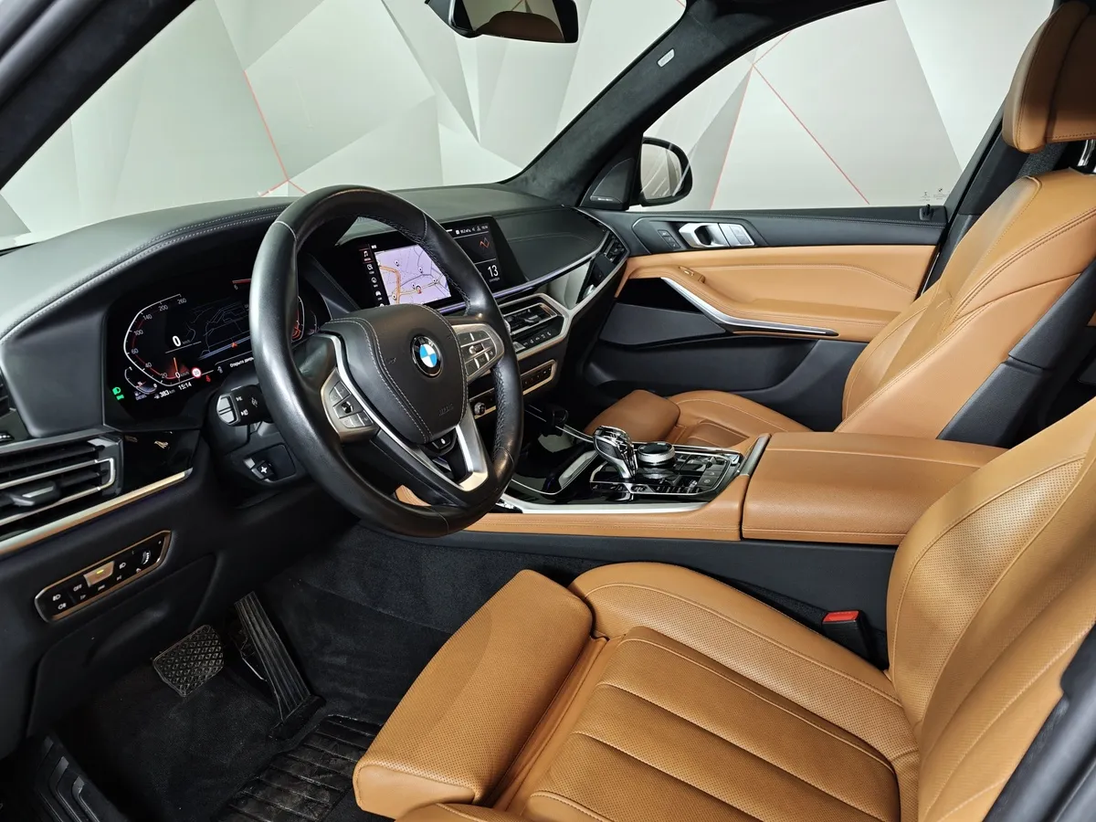 BMW X7 xDrive30d Steptronic (249 л.с.) Exclusive Launch Package Белый в АВИЛОН. Слайд №12