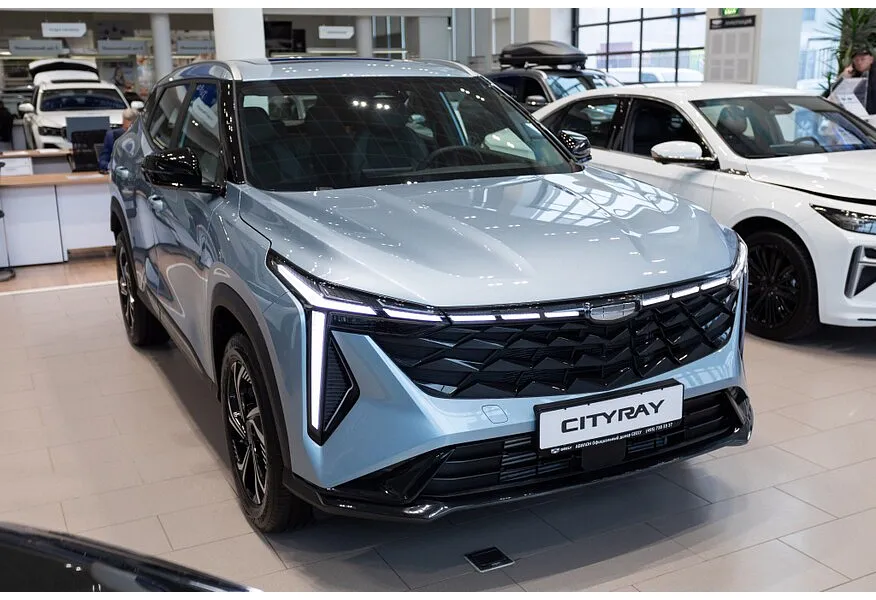 Geely Cityray 1.5T 7DCT 2WD (150 л.с.) Luxury Голубой в АВИЛОН. Слайд №2