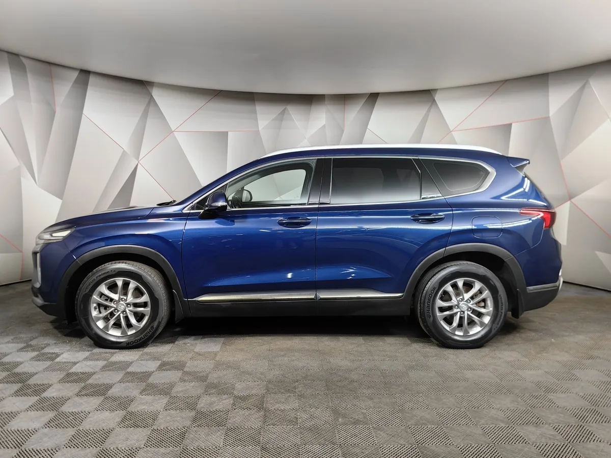 Hyundai Santa Fe 2.4 (188 л.с.) - 6AT Lifestyle Синий в АВИЛОН. Слайд №5