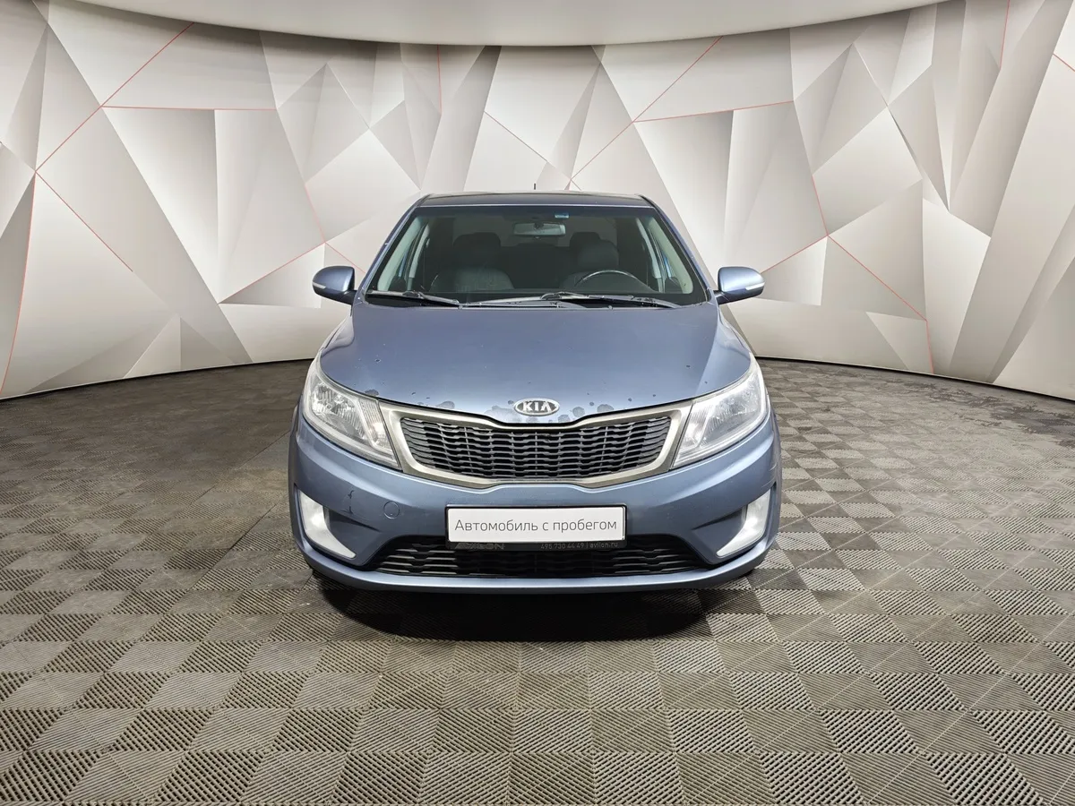 Kia Rio 1.6 AT (123 л.с.) Голубой в АВИЛОН. Слайд №7