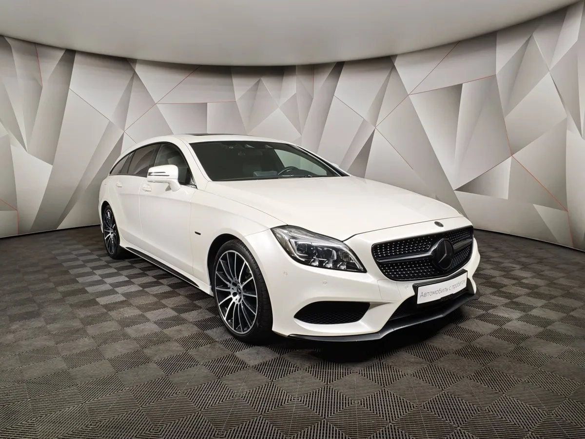 Mercedes-Benz CLS CLS 350 d 4MATIC 9G-TRONIC (249 л.с.) Белый в АВИЛОН. Слайд №3