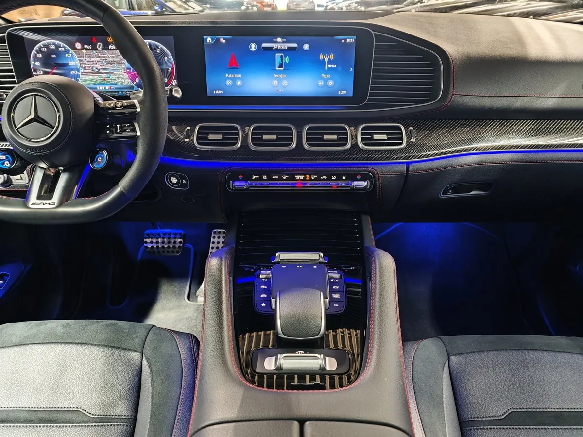 Mercedes-Benz GLE 53 9G 4MATIC+ (435 л.с.) Белый в АВИЛОН. Слайд №14