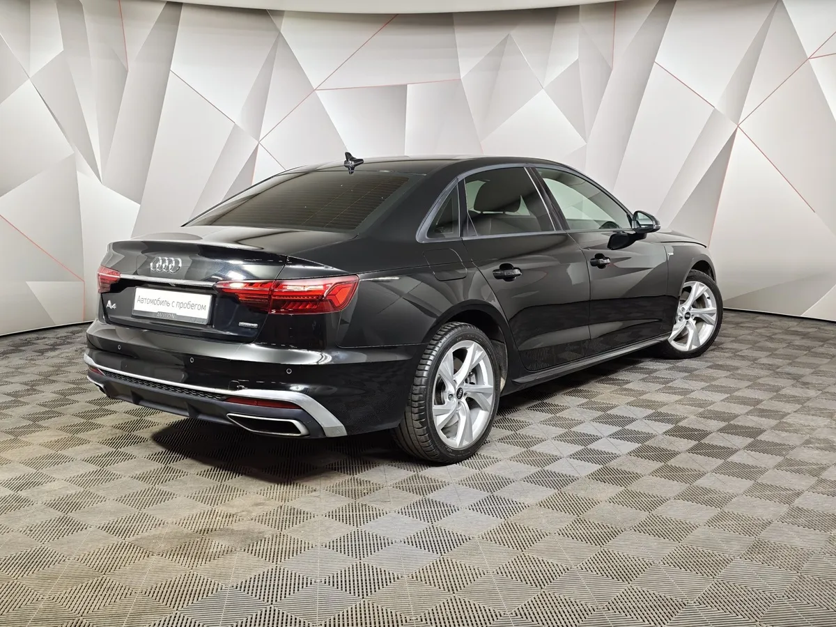 Audi A4 2.0 TFSI S tronic quattro (249 л.с.) Sport Черный в АВИЛОН. Слайд №2