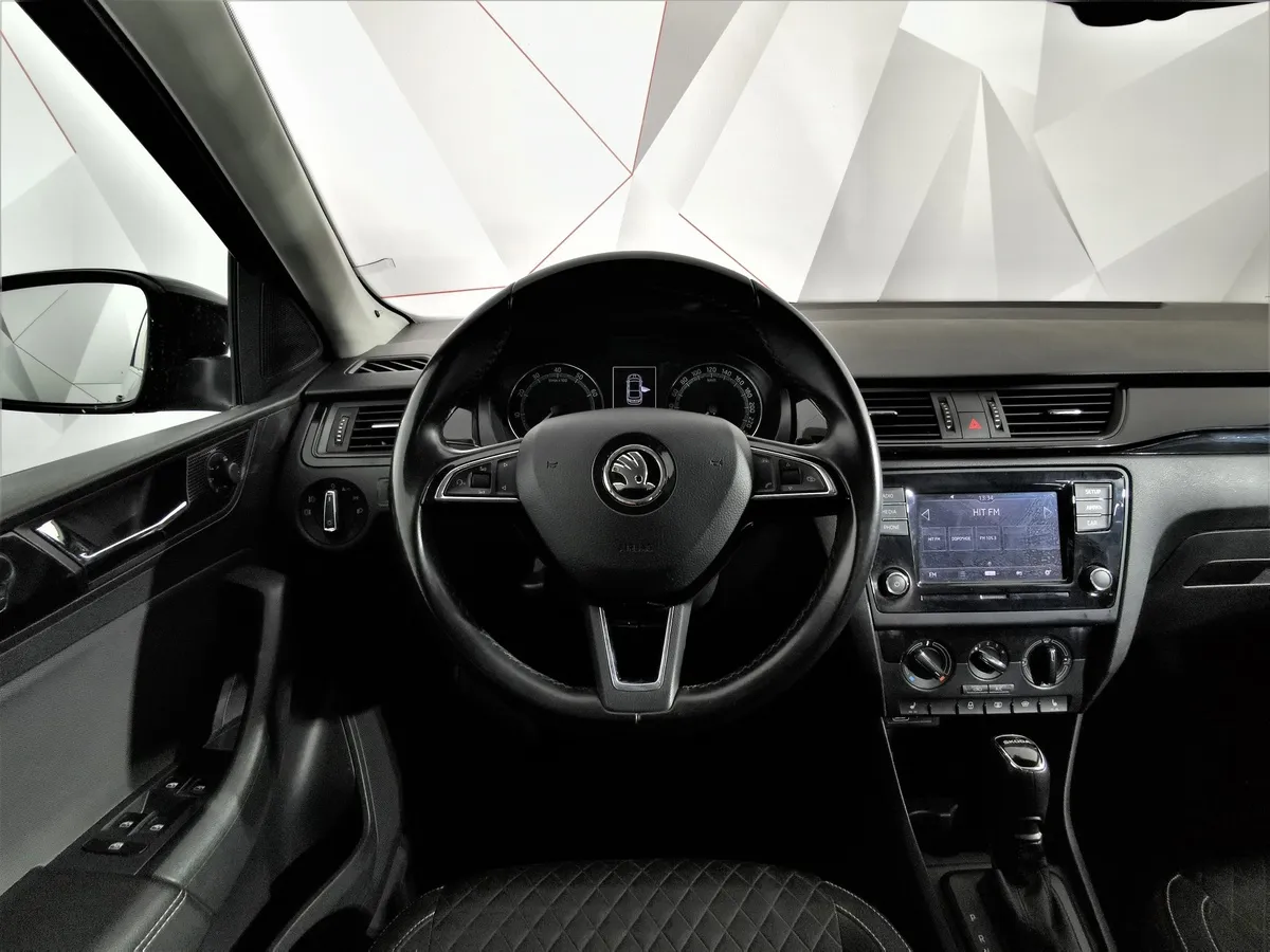 Skoda Rapid 1.4 TSI DSG (125 л.с.) Active Черный в АВИЛОН. Слайд №19
